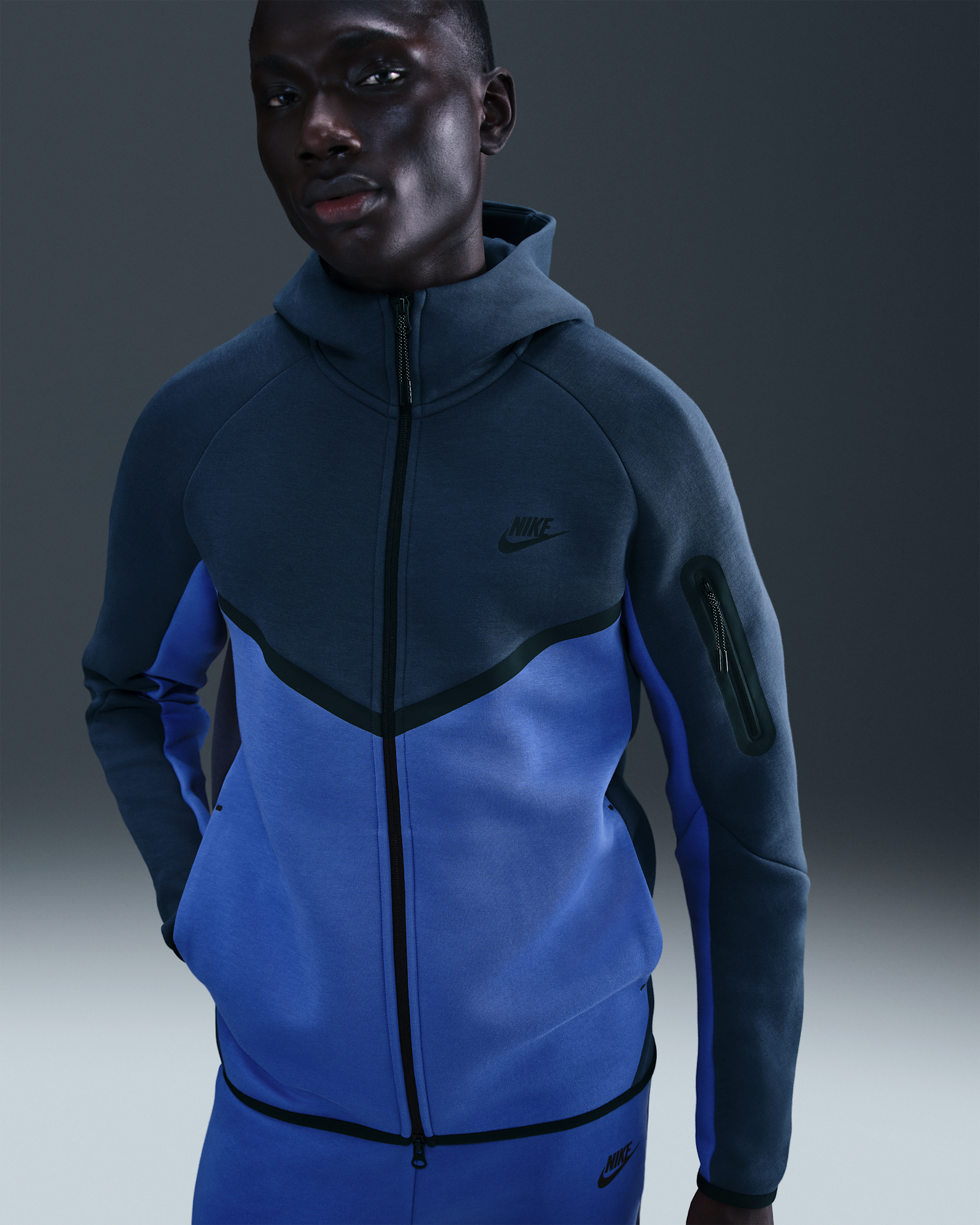 Nike Tech Men's Fleece Windrunner Full-Zip Jacket. Nike CA